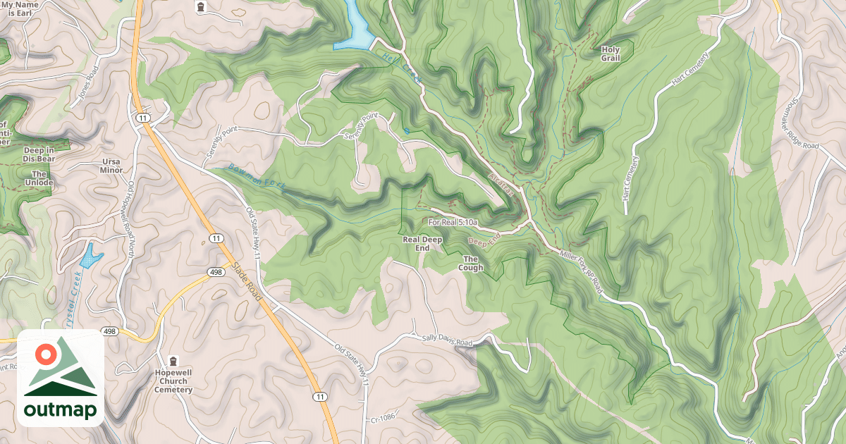 Map of For Real