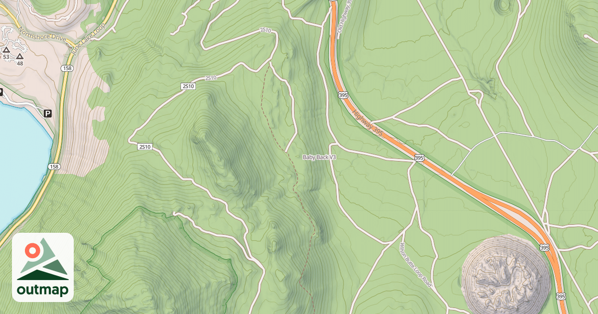 Map of Baby Back