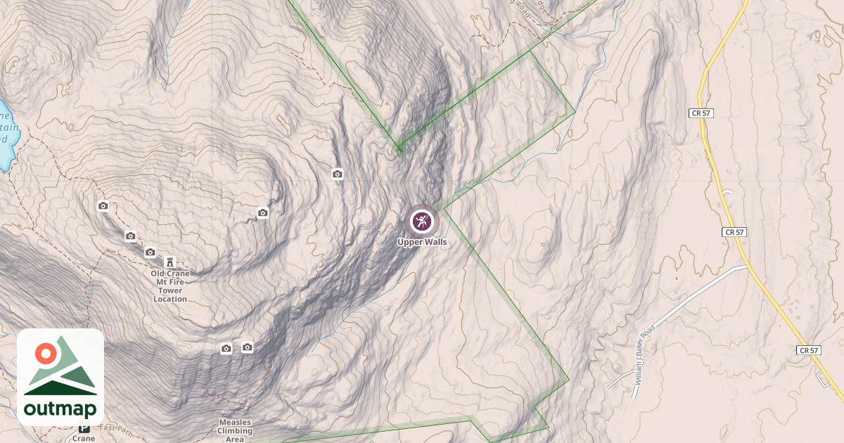 Map of Upper Walls