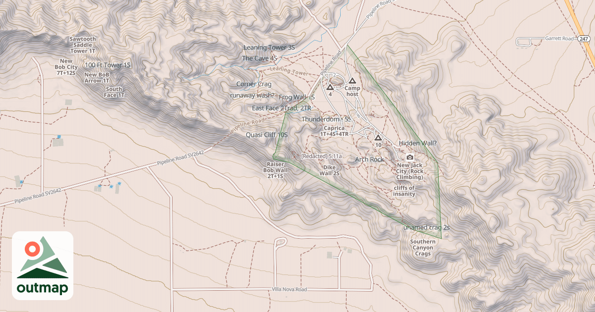 Map of [Redacted]