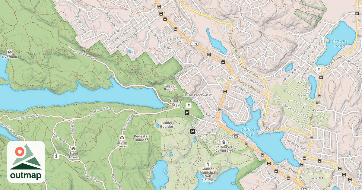 Map of Ocular Pat-down