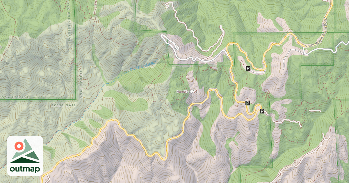 Map of Humble Sit