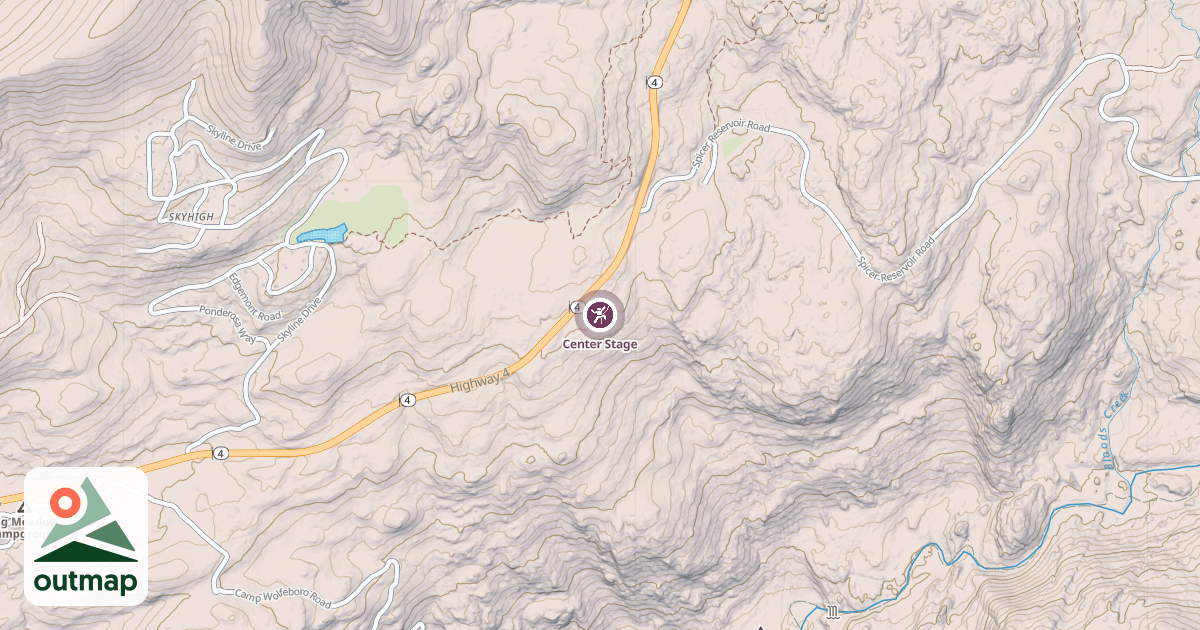 Map of Center Stage