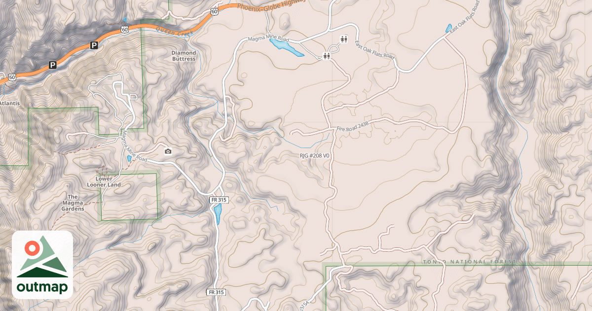 Map of RJG #208