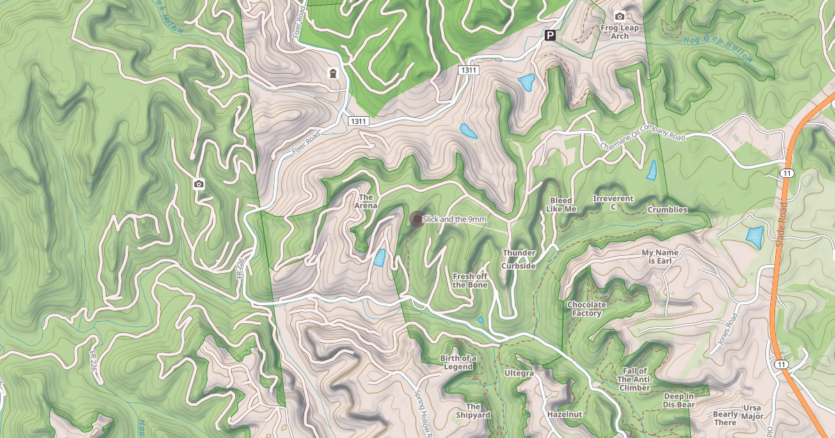 Map preview of Slick and the 9mm