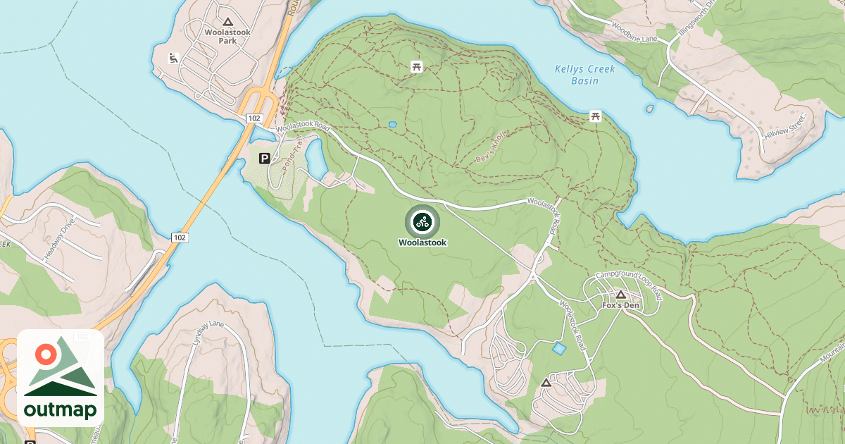 Map of Woolastook