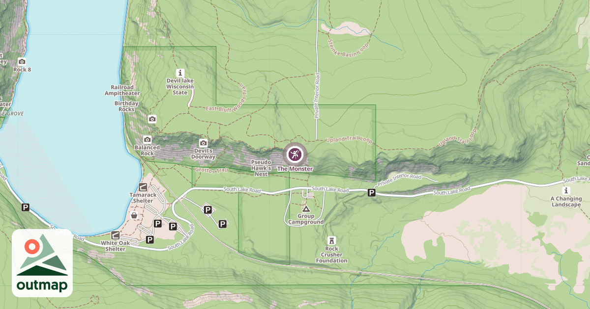 Map of The Monster