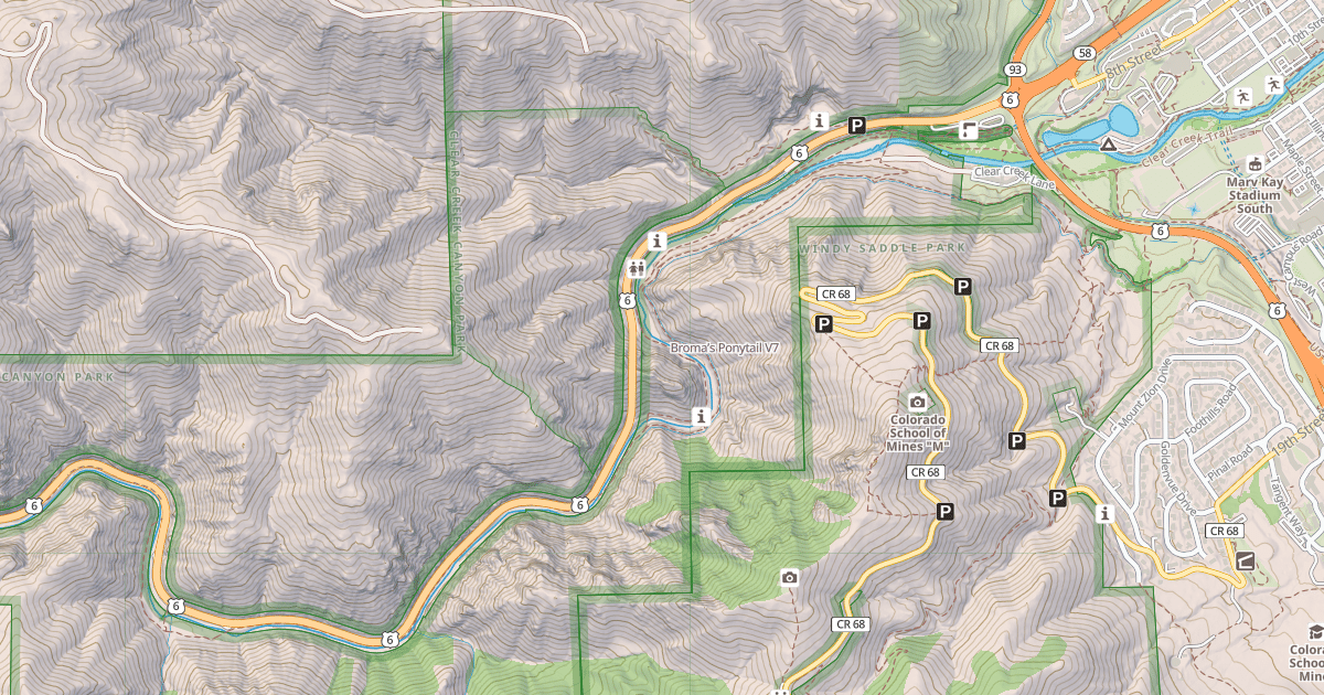 Map preview of Broma’s Ponytail