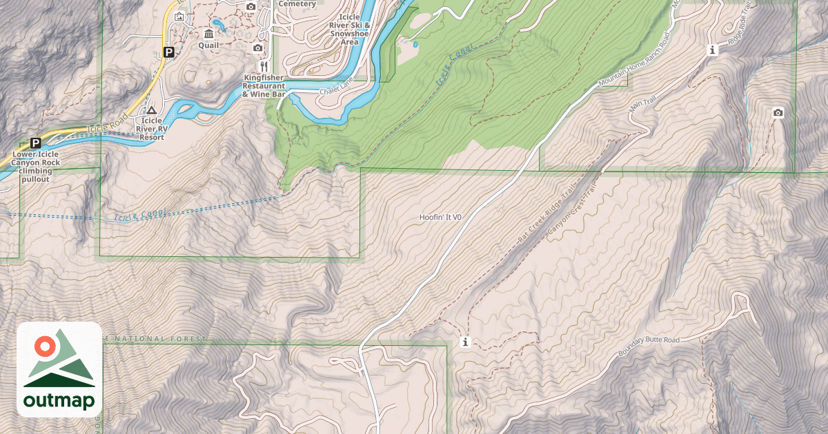 Map of Hoofin' It