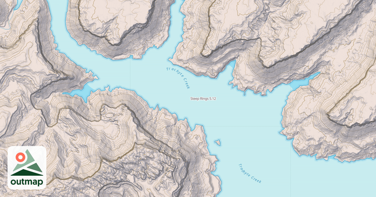 Map of Steep Rings