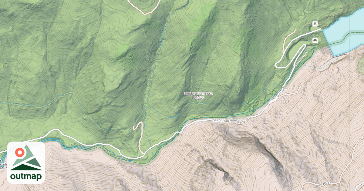 Map of Sendero Luminoso