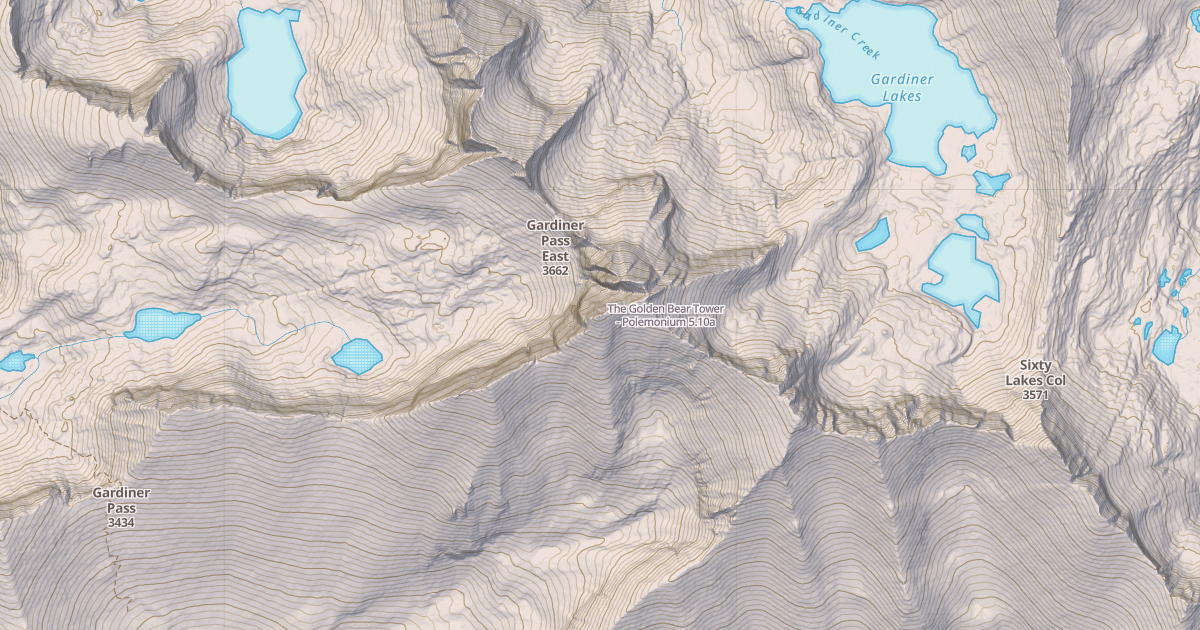 Map preview of The Golden Bear Tower - Polemonium