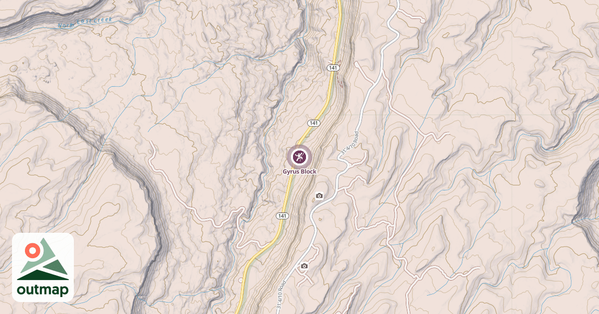 Map of Gyrus Block