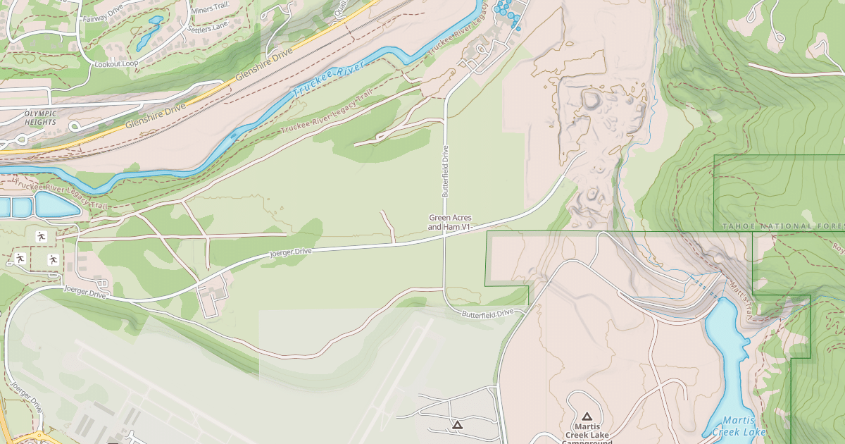Map preview of Green Acres and Ham