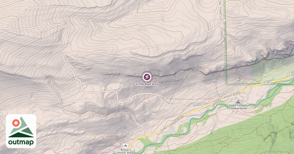 Map of 3. The Roof Area