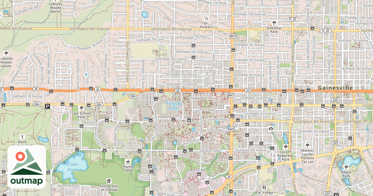 Map of Troubadour