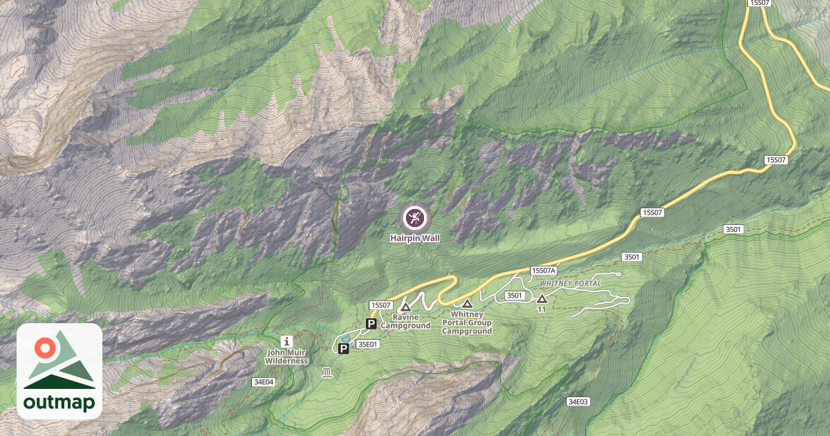 Map of Hairpin Wall