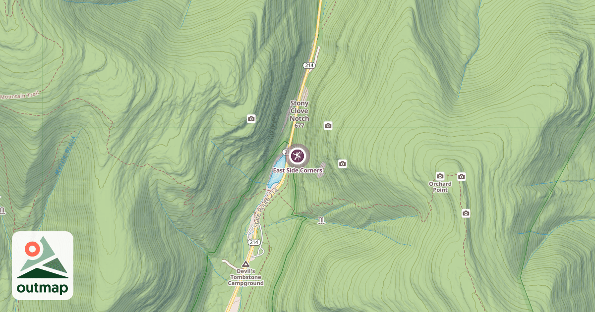 Map of East Side Corners