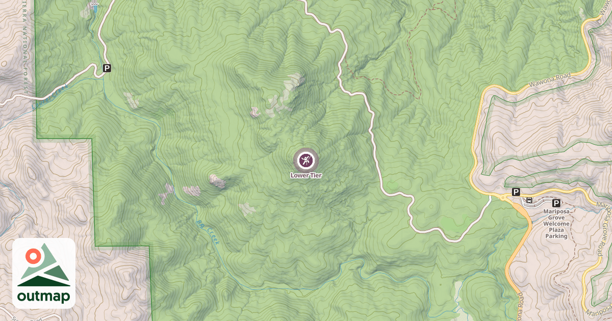 Map of Lower Tier