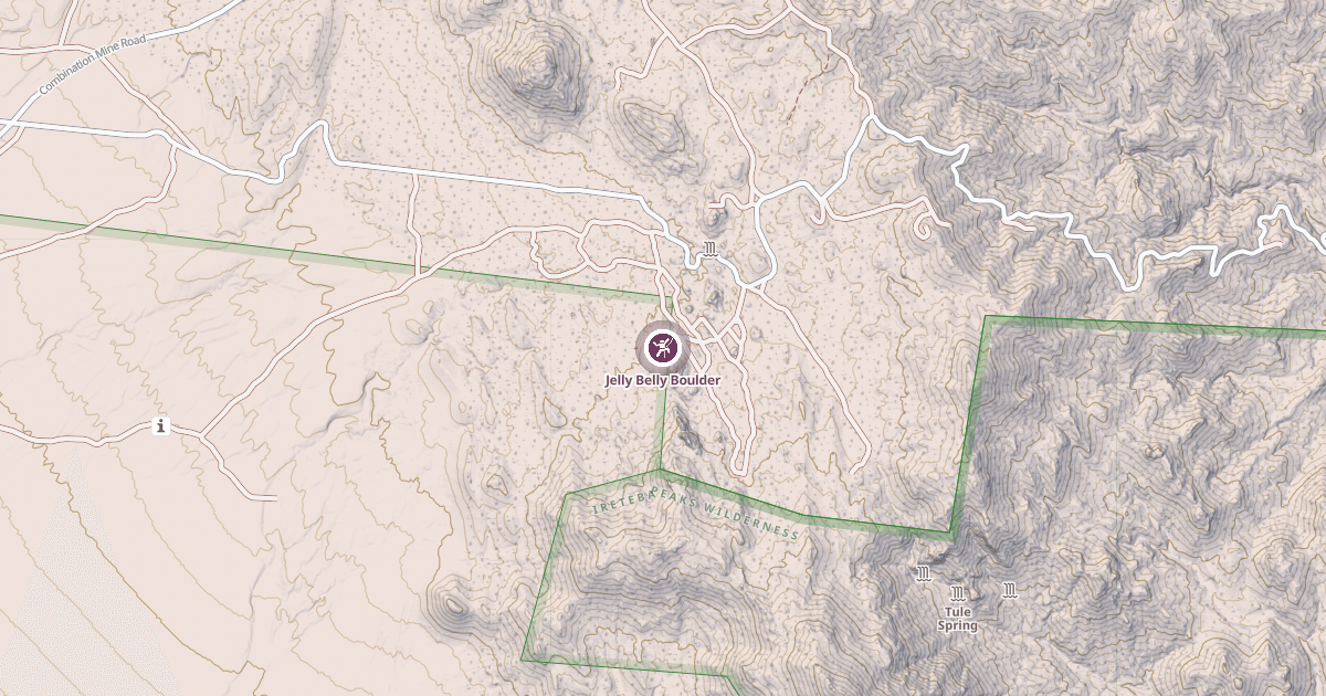 Map preview of Jelly Belly Boulder