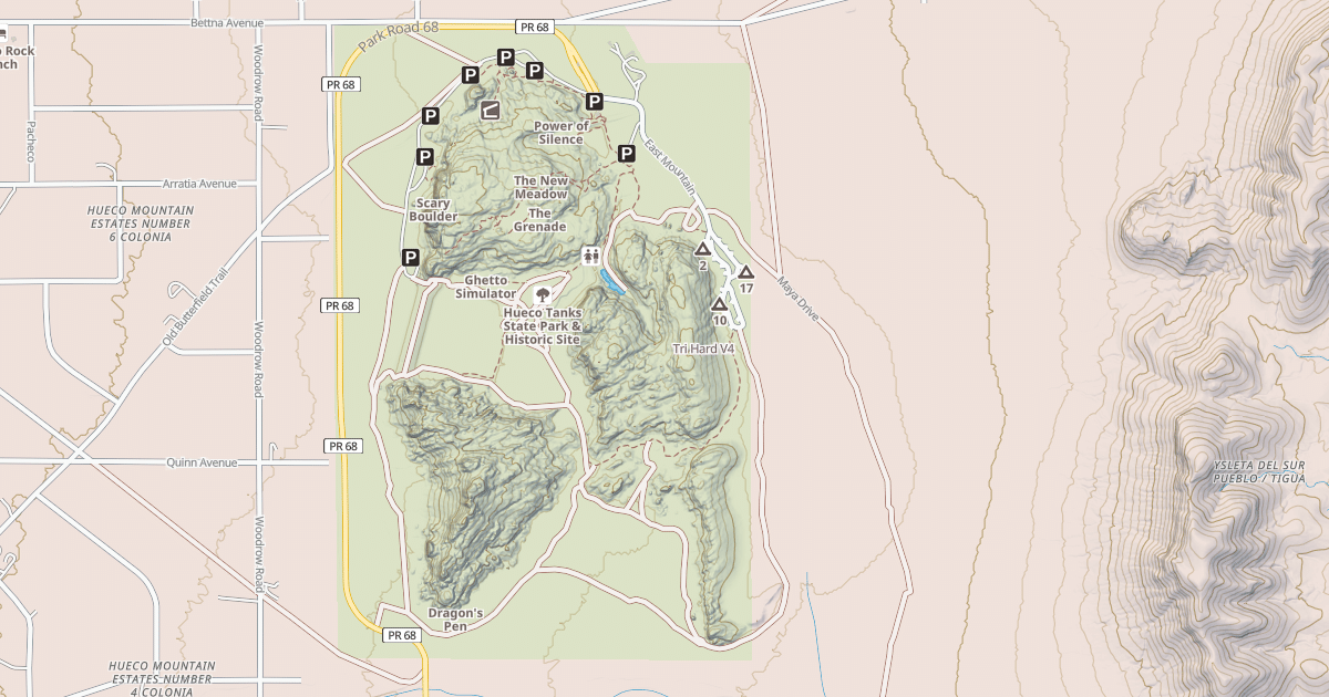 Map preview of Tri Hard