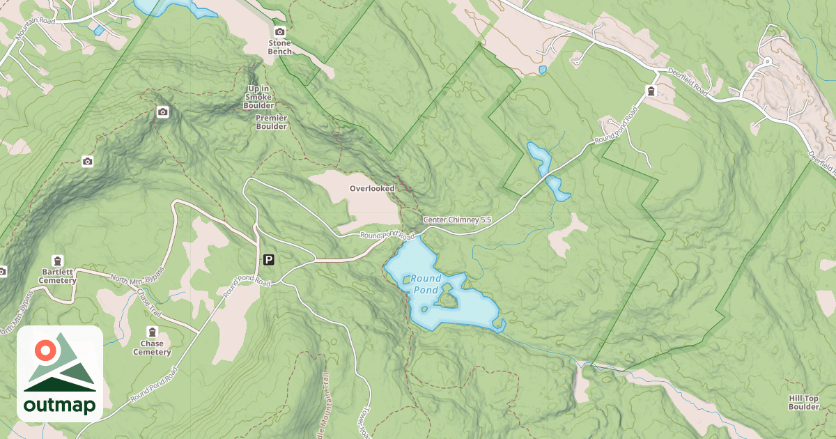 Map of Center Chimney