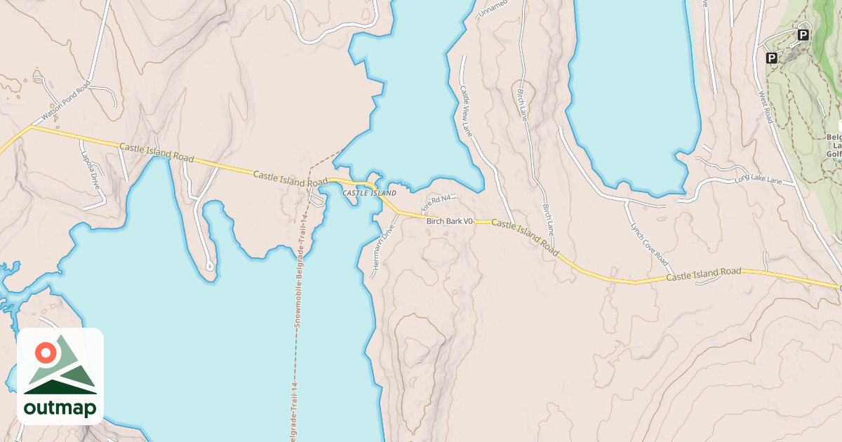 Map of Birch Bark