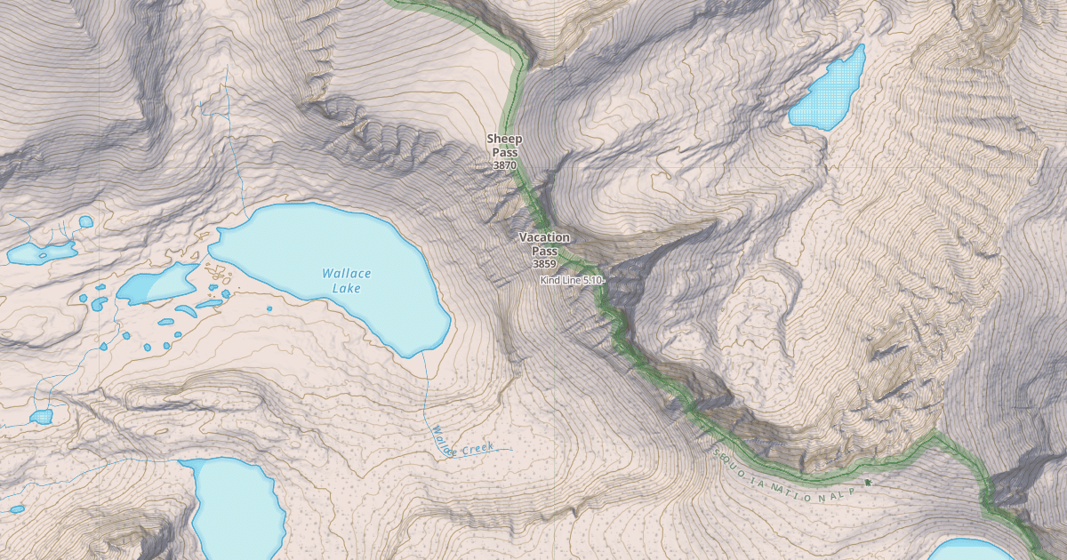 Map preview of Kind Line