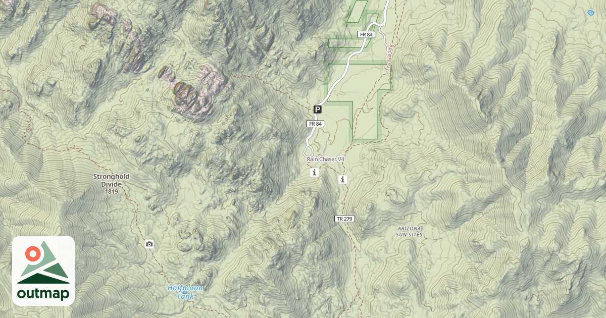 Map of Rain Chaser