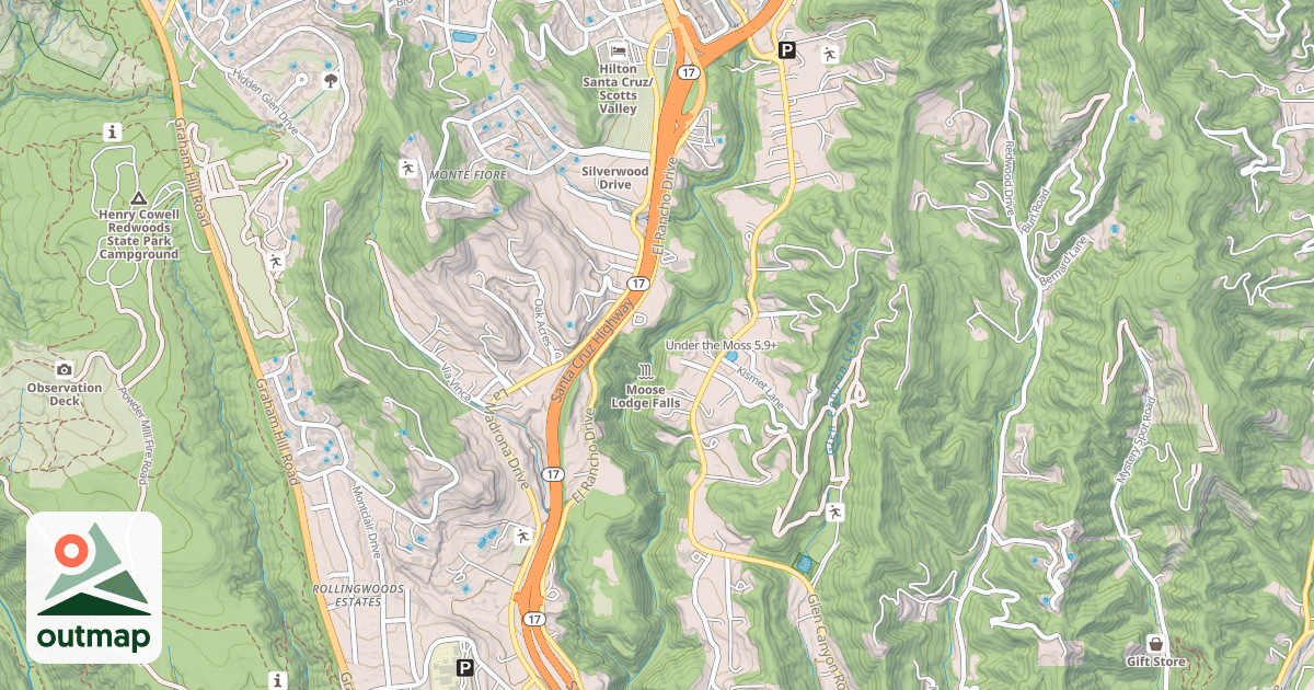 Map of Under the Moss