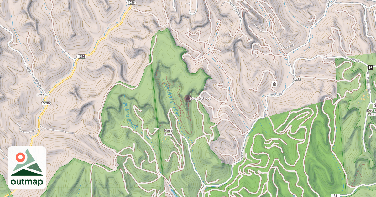 Map of Stomp U Out
