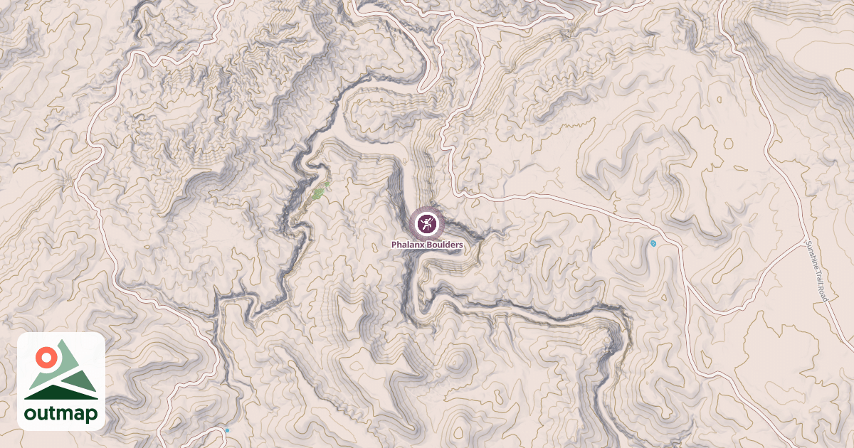 Map of Phalanx Boulders