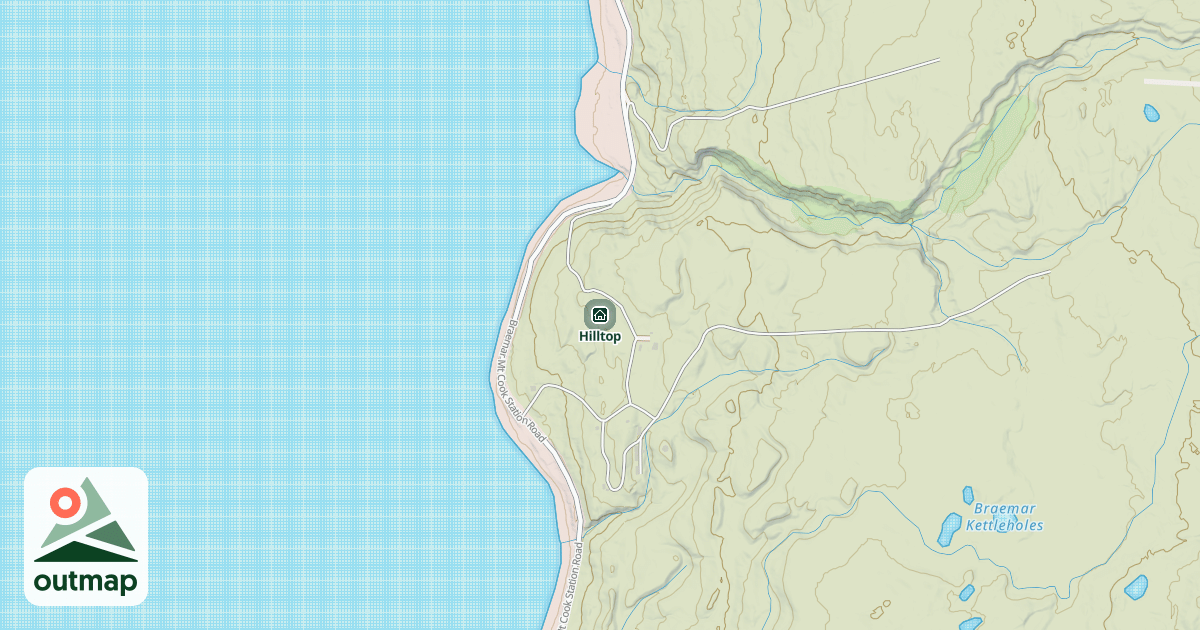 Map of Hilltop