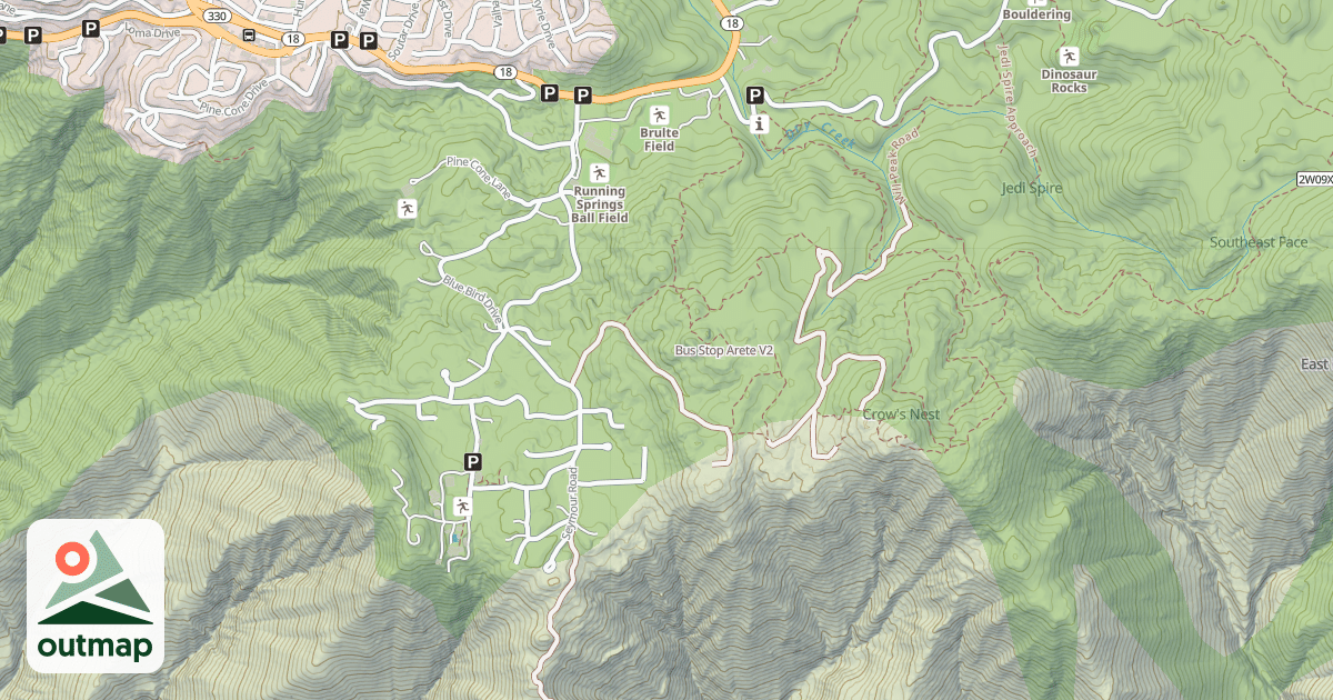 Map of Bus Stop Arete