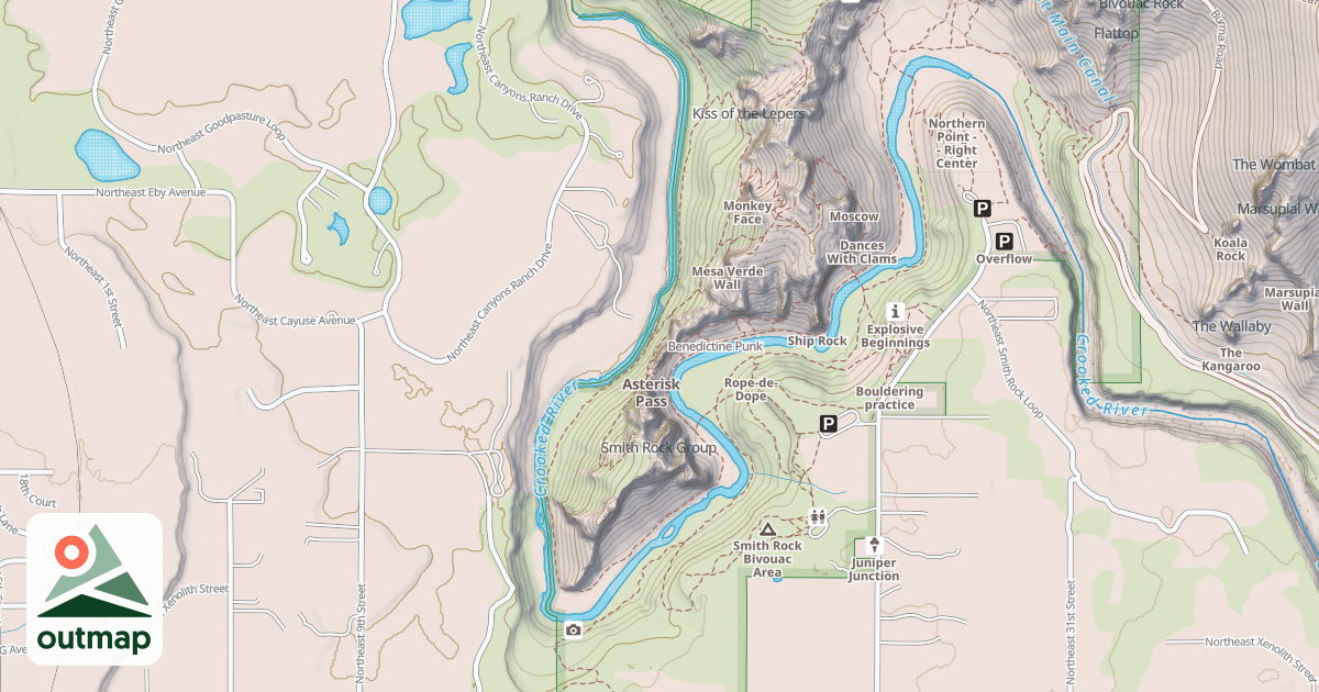 Map of Benedictine Punk