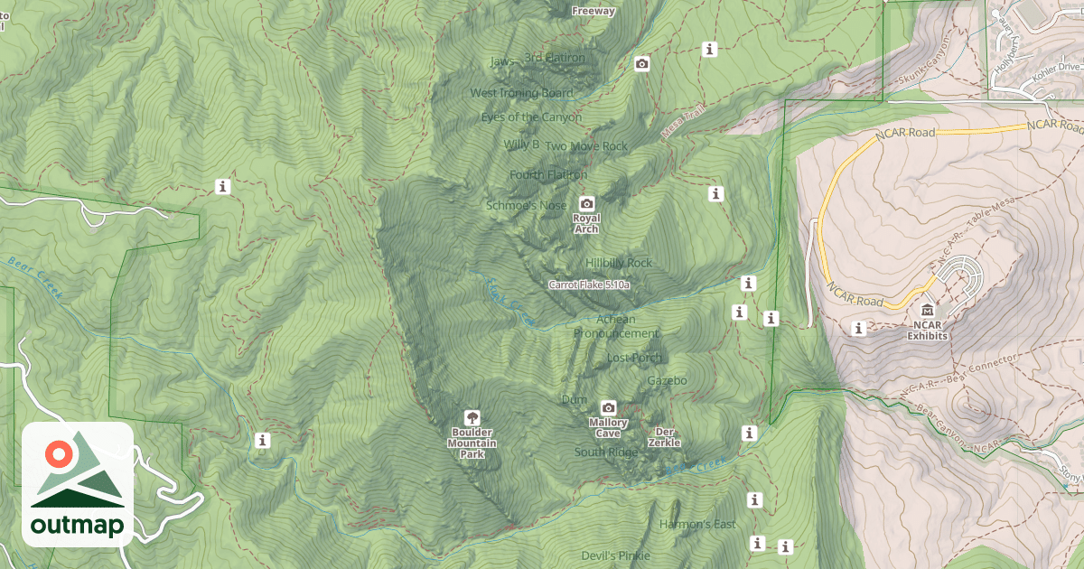 Map of Carrot Flake