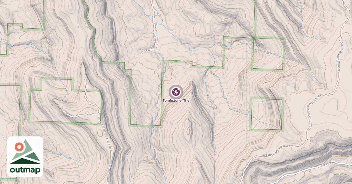 Map of Tombstone, The