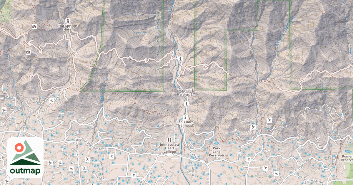 Map of Haunted by Waters