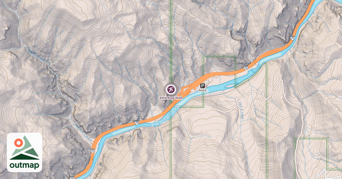 Map of Jitterbug Wall