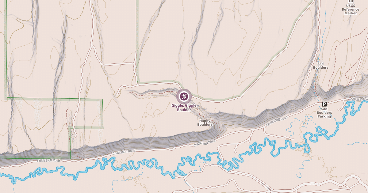 Map preview of Giggle, Giggle Boulder