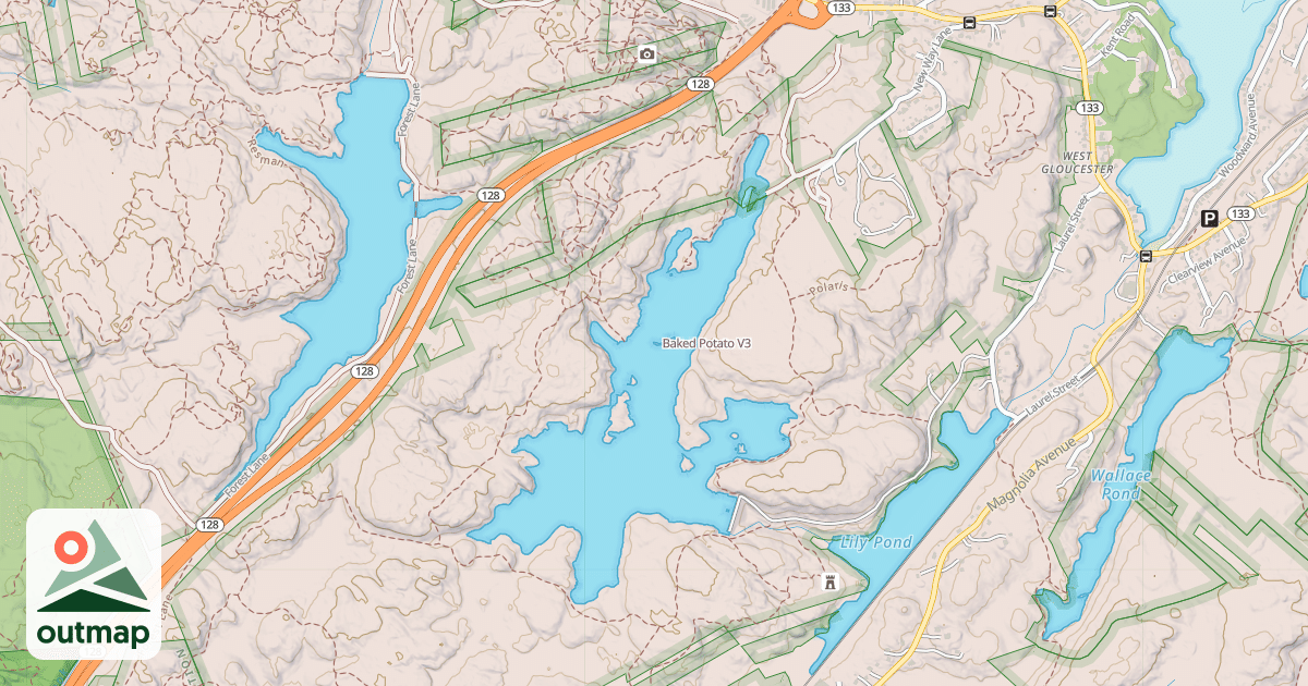 Map of Baked Potato
