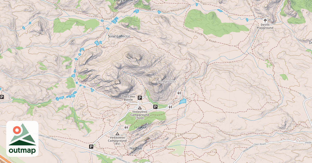 Map of Boneghazi