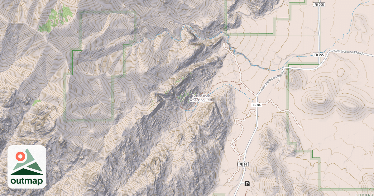 Map of Better Then Whacking