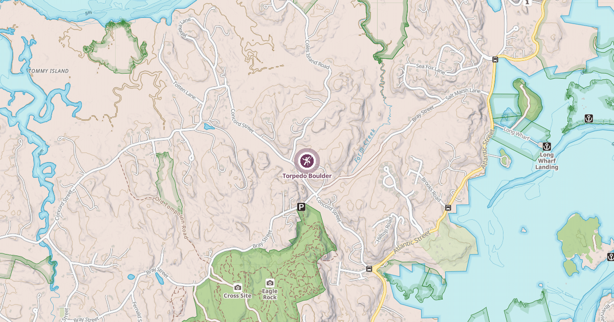 Map preview of Torpedo Boulder