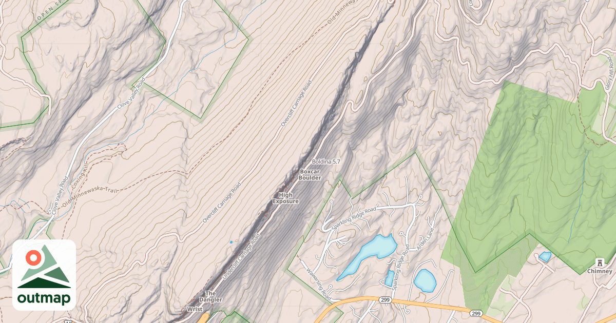 Map of Boldina