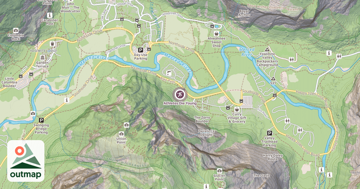 Map of Athletes Die Young