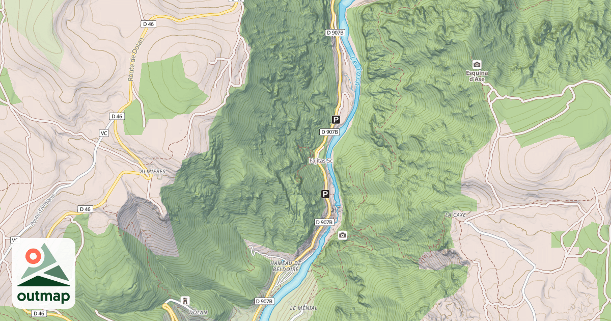 Map of Fajitas