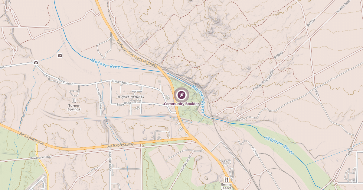 Map preview of Community Boulder