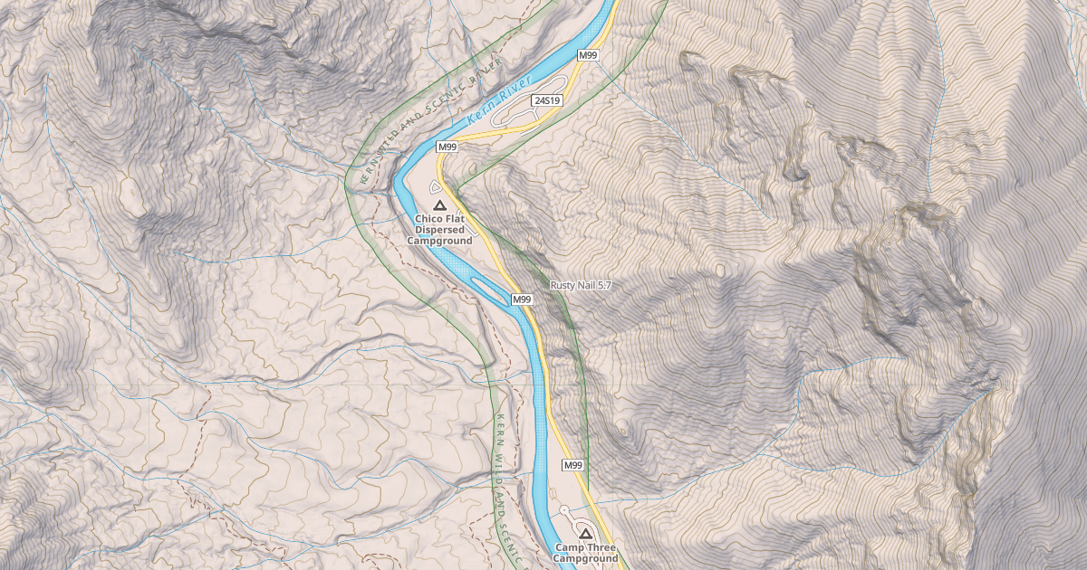 Map preview of Rusty Nail