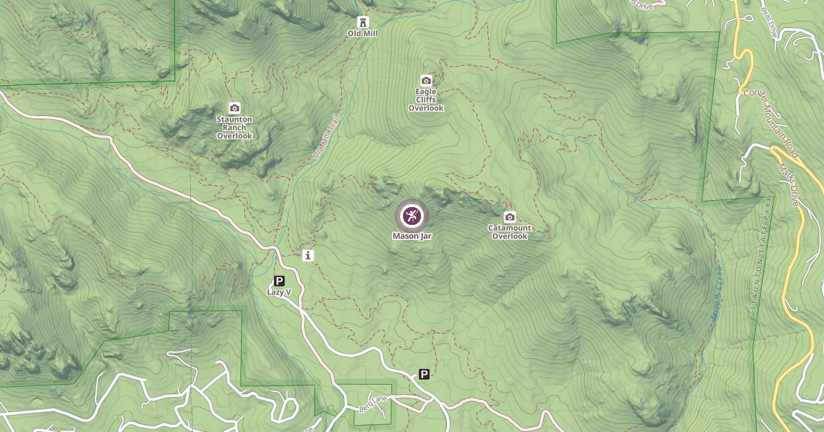 Map preview of Mason Jar